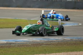 World © Octane Photographic Ltd. 2013 Protyre Formula Renault Championship – Donington Park, Sunday 14th April 2013, Qualifying. Weiron Tan - Fortec Motorsports, Caterham Academy. Digital ref : 0633lw1d2683