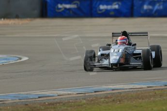 World © Octane Photographic Ltd. 2013 Protyre Formula Renault Championship – Donington Park, Sunday 14th April 2013, Qualifying.  Shahan Sarkissian - MTECH Lite. Digital ref : 0633lw1d2716