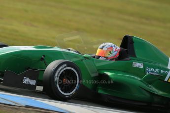 World © Octane Photographic Ltd. 2013 Protyre Formula Renault Championship – Donington Park, Sunday 14th April 2013, Qualifying. Weiron Tan - Fortec Motorsports, Caterham Academy. Digital ref : 0633lw1d2756