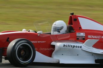 World © Octane Photographic Ltd. 2013 Protyre Formula Renault Championship – Donington Park, Sunday 14th April 2013, Qualifying. Jake Cook - Hillspeed. Digital ref : 0633lw1d2766