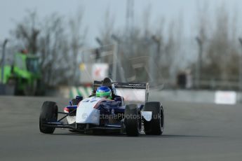 World © Octane Photographic Ltd. 2013 Protyre Formula Renault Championship – Donington Park, Sunday 14th April 2013, Qualifying. Matias Galetto - MTECH Lite. Digital ref : 0633lw1d3055