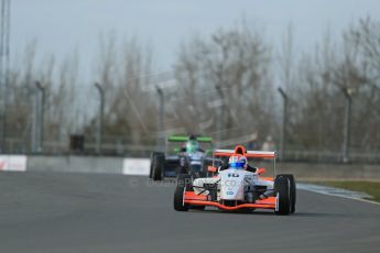 World © Octane Photographic Ltd. 2013 Protyre Formula Renault Championship – Donington Park, Sunday 14th April 2013, Qualifying. Chris Middlehurst - MGR Motorsport. Digital ref : 0633lw1d3071