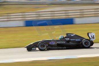 World © Octane Photographic Ltd. 2013 Protyre Formula Renault Championship – Donington Park, Sunday 14th April 2013, Qualifying. Tom Oliphant - MGR Motorsport. Digital ref : 0633lw7d4770