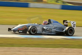 World © Octane Photographic Ltd. 2013 Protyre Formula Renault Championship – Donington Park, Sunday 14th April 2013, Qualifying. Shahan Sarkissian - MTECH Lite. Digital ref : 0633lw7d4806