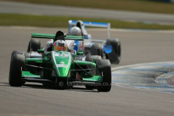 World © Octane Photographic Ltd. 2013 Protyre Formula Renault Championship – Donington Park, Sunday 14th April 2013 - Race 1. Weiron Tan - Fortec Motorsports, Caterham Academy. Digital ref : 0634lw1d3249