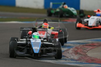 World © Octane Photographic Ltd. 2013 Protyre Formula Renault Championship – Donington Park, Sunday 14th April 2013 - Race 1. Joe Ghanem - MTECH Lite. Digital ref : 0634lw1d3397