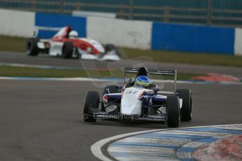 World © Octane Photographic Ltd. 2013 Protyre Formula Renault Championship – Donington Park, Sunday 14th April 2013 - Race 1. Matias Galetto - MTECH Lite. Digital ref : 0634lw1d3412