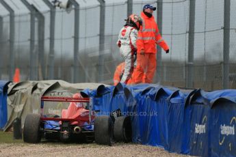 World © Octane Photographic Ltd. 2013 Protyre Formula Renault Championship – Donington Park, Sunday 14th April 2013 - Race 1. Pietro Fittipaldi. Jamun Racing. Digital ref : 0634lw1d3461
