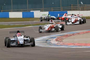 World © Octane Photographic Ltd. 2013 Protyre Formula Renault Championship – Donington Park, Sunday 14th April 2013 - Race 1.  Shahan Sarkissian - MTECH Lite. Digital ref : 0634lw7d5107