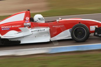 World © Octane Photographic Ltd. 2013 Protyre Formula Renault Championship – Donington Park, Sunday 14th April 2013 - Race 1. Jake Cook - Hillspeed. Digital ref : 0634lw7d5174
