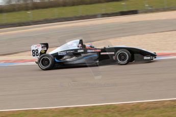 World © Octane Photographic Ltd. 2013 Protyre Formula Renault Championship – Donington Park, Sunday 14th April 2013 - Race 1. Edward Brand - MTECH Lite. Digital ref : 0634lw7d5324