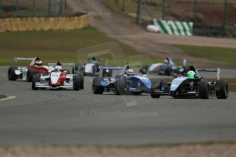World © Octane Photographic Ltd. 2013 Protyre Formula Renault Championship – Donington Park, Sunday 14th April 2013 - Race 2. Joe Ghanem - MTECH Lite. Digital ref : 0635lw1d3502