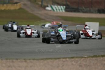 World © Octane Photographic Ltd. 2013 Protyre Formula Renault Championship – Donington Park, Sunday 14th April 2013 - Race 2. Joe Ghanem - MTECH Lite. Digital ref : 0635lw1d3506