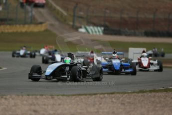World © Octane Photographic Ltd. 2013 Protyre Formula Renault Championship – Donington Park, Sunday 14th April 2013 - Race 2. Joe Ghanem - MTECH Lite. Digital ref : 0635lw1d3508