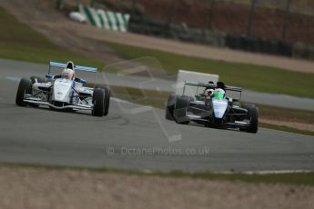 World © Octane Photographic Ltd. 2013 Protyre Formula Renault Championship – Donington Park, Sunday 14th April 2013 - Race 2. Jorge Cevallos - MGR Motorsport. Digital ref : 0635lw1d3730