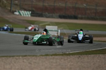 World © Octane Photographic Ltd. 2013 Protyre Formula Renault Championship – Donington Park, Sunday 14th April 2013 - Race 2. Weiron Tan - Fortec Motorsports, Caterham Academy. Digital ref : 0635lw1d3775