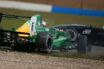 World © Octane Photographic Ltd. 2013 Protyre Formula Renault Championship – Donington Park, Sunday 14th April 2013 - Race 2. Weiron Tan - Fortec Motorsports, Caterham Academy. Digital ref : 0635lw1d3792