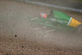 World © Octane Photographic Ltd. 2013 Protyre Formula Renault Championship – Donington Park, Sunday 14th April 2013 - Race 2. Weiron Tan - Fortec Motorsports, Caterham Academy. Digital ref : 0635lw1d3809