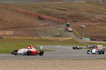 World © Octane Photographic Ltd. 2013 Protyre Formula Renault Championship – Donington Park, Sunday 14th April 2013 - Race 2. Hong Wei Cao - Fortec Motorsports. Digital ref : 0635lw7d5361