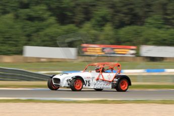 World © Octane Photographic Ltd. Donington Park General Testing July 11th 2013. Flick Haigh - Caterham. Digital Ref : 0751lw7d3535