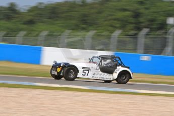 World © Octane Photographic Ltd. Donington Park General Testing July 11th 2013. Alan Gower - Caterham. Digital Ref : 0751lw7d3551