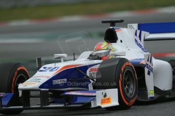 World © Octane Photographic Ltd. GP2 Winter testing, Barcelona, Circuit de Catalunya, 5th March 2013. Trident Racing – Robin Frijns. Digital Ref: 0585cb1d2166