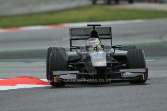 World © Octane Photographic Ltd. GP2 Winter testing, Barcelona, Circuit de Catalunya, 5th March 2013. Venezuela GP Lazarus – Rene Binder. Digital Ref: 0585cb1d2198