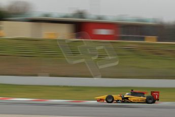 World © Octane Photographic Ltd. GP2 Winter testing, Barcelona, Circuit de Catalunya, 5th March 2013. DAMS – Marcus Ericsson. Digital Ref: 0585cb7d1236