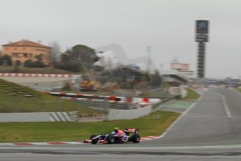 World © Octane Photographic Ltd. GP2 Winter testing, Barcelona, Circuit de Catalunya, 5th March 2013. Carlin – Jolyon Palmer. Digital Ref: 0585cb7d1262