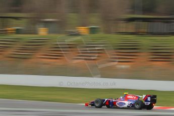 World © Octane Photographic Ltd. GP2 Winter testing, Barcelona, Circuit de Catalunya, 5th March 2013. Carlin – Jolyon Palmer. Digital Ref: 0585cb7d1286
