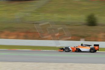 World © Octane Photographic Ltd. GP2 Winter testing, Barcelona, Circuit de Catalunya, 5th March 2013. MP Motorsport – Daniel de Jong. Digital Ref: 0585cb7d1302