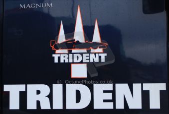 World © Octane Photographic Ltd. GP2 Winter testing, Barcelona, Circuit de Catalunya, 5th March 2013. Trident Racing logo. Digital Ref: 0585cb7d1477