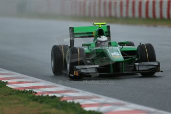 World © Octane Photographic Ltd. GP2 Winter testing, Barcelona, Circuit de Catalunya, 5th March 2013. Caterham Racing – Ma Qing Hua. Digital Ref: 0585lw1d1278