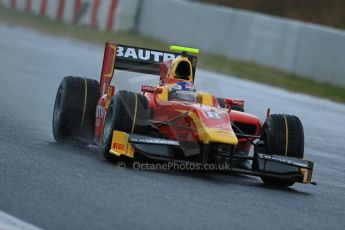 World © Octane Photographic Ltd. GP2 Winter testing, Barcelona, Circuit de Catalunya, 5th March 2013. Racing Engineering – Fabio Leimer. Digital Ref: 0585lw1d1358