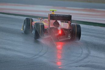 World © Octane Photographic Ltd. GP2 Winter testing, Barcelona, Circuit de Catalunya, 5th March 2013. Racing Engineering – Fabio Leimer. Digital Ref: 0585lw1d1369