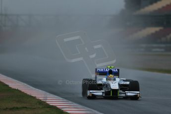 World © Octane Photographic Ltd. GP2 Winter testing, Barcelona, Circuit de Catalunya, 5th March 2013. Barwa Addax Team – Rio Haryanto. Digital Ref: 0585lw1d1381