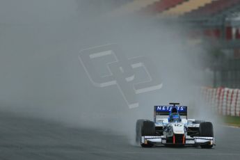 World © Octane Photographic Ltd. GP2 Winter testing, Barcelona, Circuit de Catalunya, 5th March 2013. Barwa Addax Team – Jake Rosenweig. Digital Ref: 0585lw1d1433