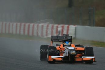 World © Octane Photographic Ltd. GP2 Winter testing, Barcelona, Circuit de Catalunya, 5th March 2013. MP Motorsport – Adrian Quaife-Hobbs. Digital Ref: 0585lw1d1454
