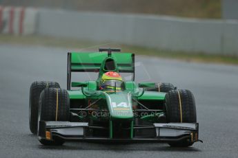 World © Octane Photographic Ltd. GP2 Winter testing, Barcelona, Circuit de Catalunya, 5th March 2013. Caterham Racing – Sergio Canamasas. Digital Ref: 0585lw1d1464