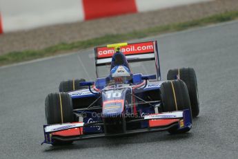 World © Octane Photographic Ltd. GP2 Winter testing, Barcelona, Circuit de Catalunya, 5th March 2013. Carlin – Jolyon Palmer. Digital Ref: 0585lw1d1582