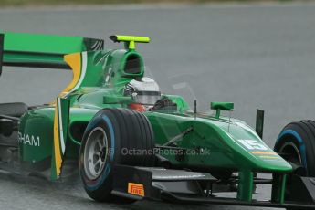 World © Octane Photographic Ltd. GP2 Winter testing, Barcelona, Circuit de Catalunya, 5th March 2013. Caterham Racing – Ma Qing Hua. Digital Ref: 0585lw1d1595