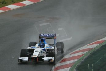 World © Octane Photographic Ltd. GP2 Winter testing, Barcelona, Circuit de Catalunya, 5th March 2013. Barwa Addax Team – Jake Rosenweig. Digital Ref: 0585lw1d1676