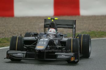 World © Octane Photographic Ltd. GP2 Winter testing, Barcelona, Circuit de Catalunya, 5th March 2013. Venezuela GP Lazarus – Kevin Giovesi. Digital Ref: 0585lw1d1718