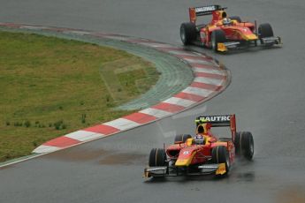 World © Octane Photographic Ltd. GP2 Winter testing, Barcelona, Circuit de Catalunya, 5th March 2013. Racing Engineering – Fabio Leimer and Julien Leal. Digital Ref: 0585lw1d1745