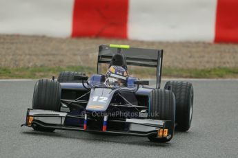 World © Octane Photographic Ltd. GP2 Winter testing, Circuit de Catalunya, 5th March 2013. Russian Time, Tom Dillmann. Digital Ref: 0585lw1d1827