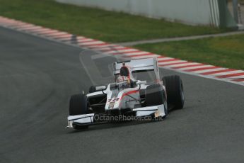 World © Octane Photographic Ltd. GP2 Winter testing, Barcelona, Circuit de Catalunya, 5th March 2013. Rapax – Stefano Coletti. Digital Ref: 0585lw1d1851