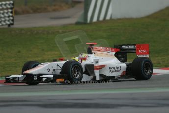 World © Octane Photographic Ltd. GP2 Winter testing , Barcelona, Circuit de Catalunya, 5th March 2013. ART Grand Prix – James Calado. Digital Ref: 0585lw1d1865