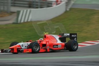 World © Octane Photographic Ltd. GP2 Winter testing, Barcelona, Circuit de Catalunya, 5th March 2013. Arden – Mitch Evans. Digital Ref: 0585lw1d1873