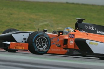 World © Octane Photographic Ltd. GP2 Winter testing, Barcelona, Circuit de Catalunya, 5th March 2013. MP Motorsport – Adrian Quaife-Hobbs. Digital Ref: 0585lw1d1938