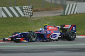 World © Octane Photographic Ltd. GP2 Winter testing, Barcelona, Circuit de Catalunya, 5th March 2013. Carlin – Jolyon Palmer. Digital Ref: 0585lw1d1964